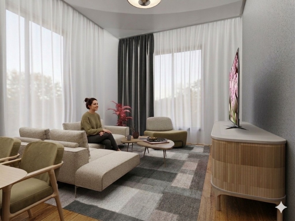Sakarya Tuzla Mahallesi Bina Projesi salon görseli 1