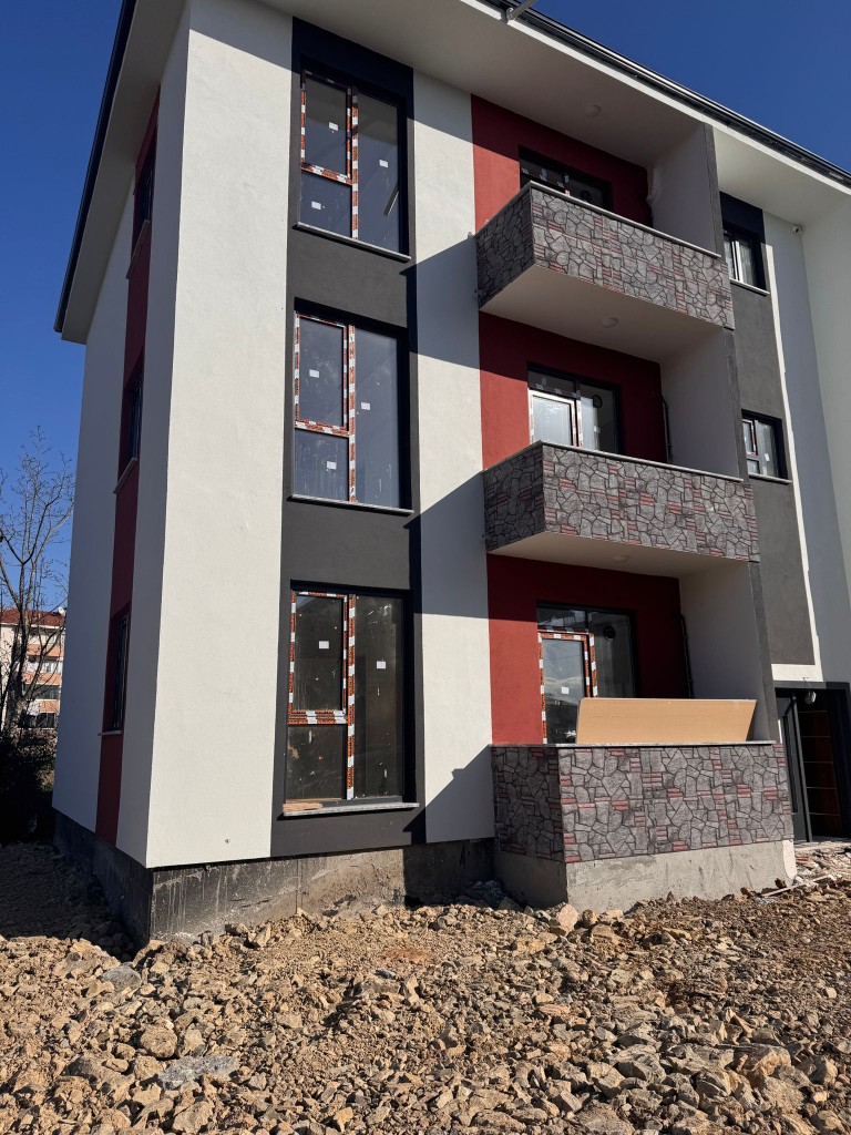 Sakarya Yağcılar Bina Projesi tamamlanan yan cephe görünümü
