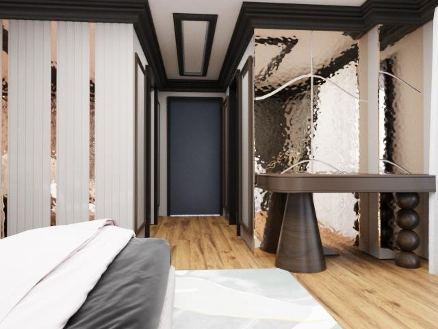 Sakarya Camili Villa proje öncesi yatak odası tasarımı 2