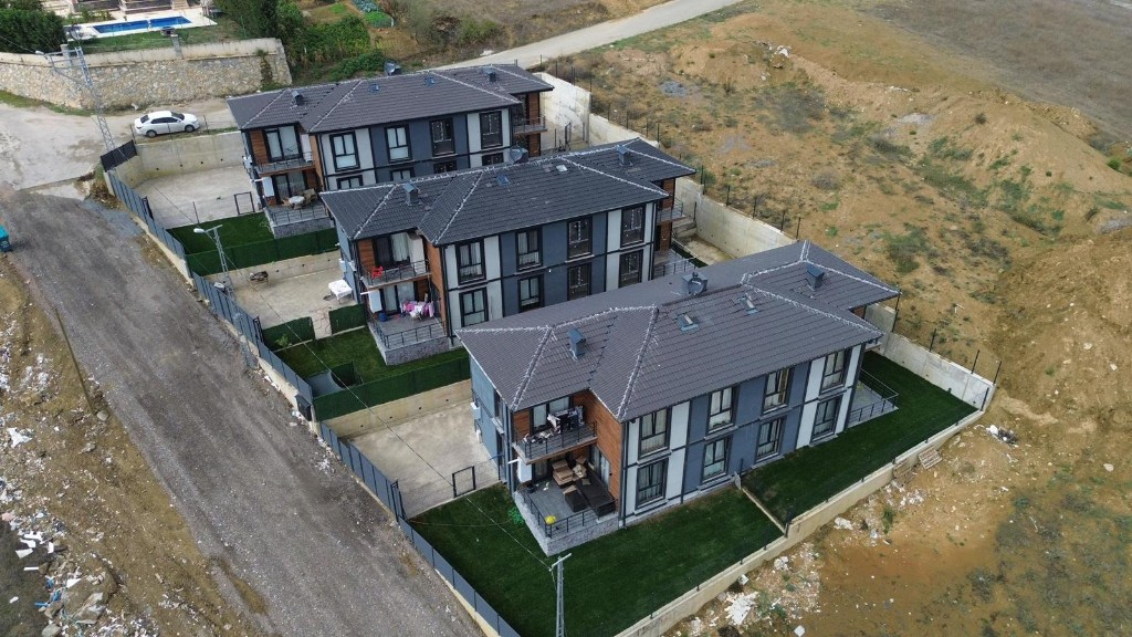 Sakarya Vali Konağı Villaları proje sonrası hava çekimi 1