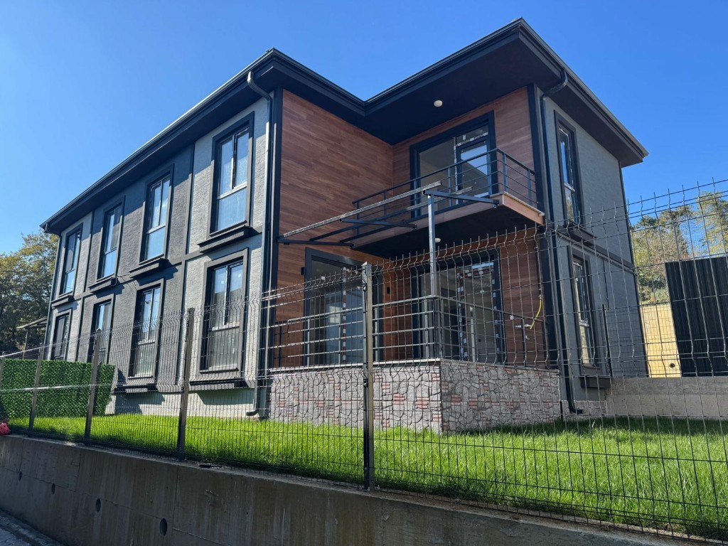 Sakarya Vali Konağı Villaları proje sonrası dış cephe görünümü